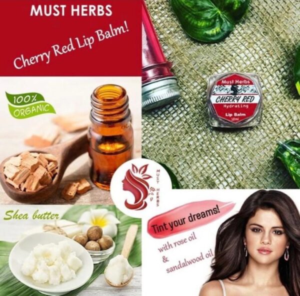 Cherry Red Lip Balm - Image 2