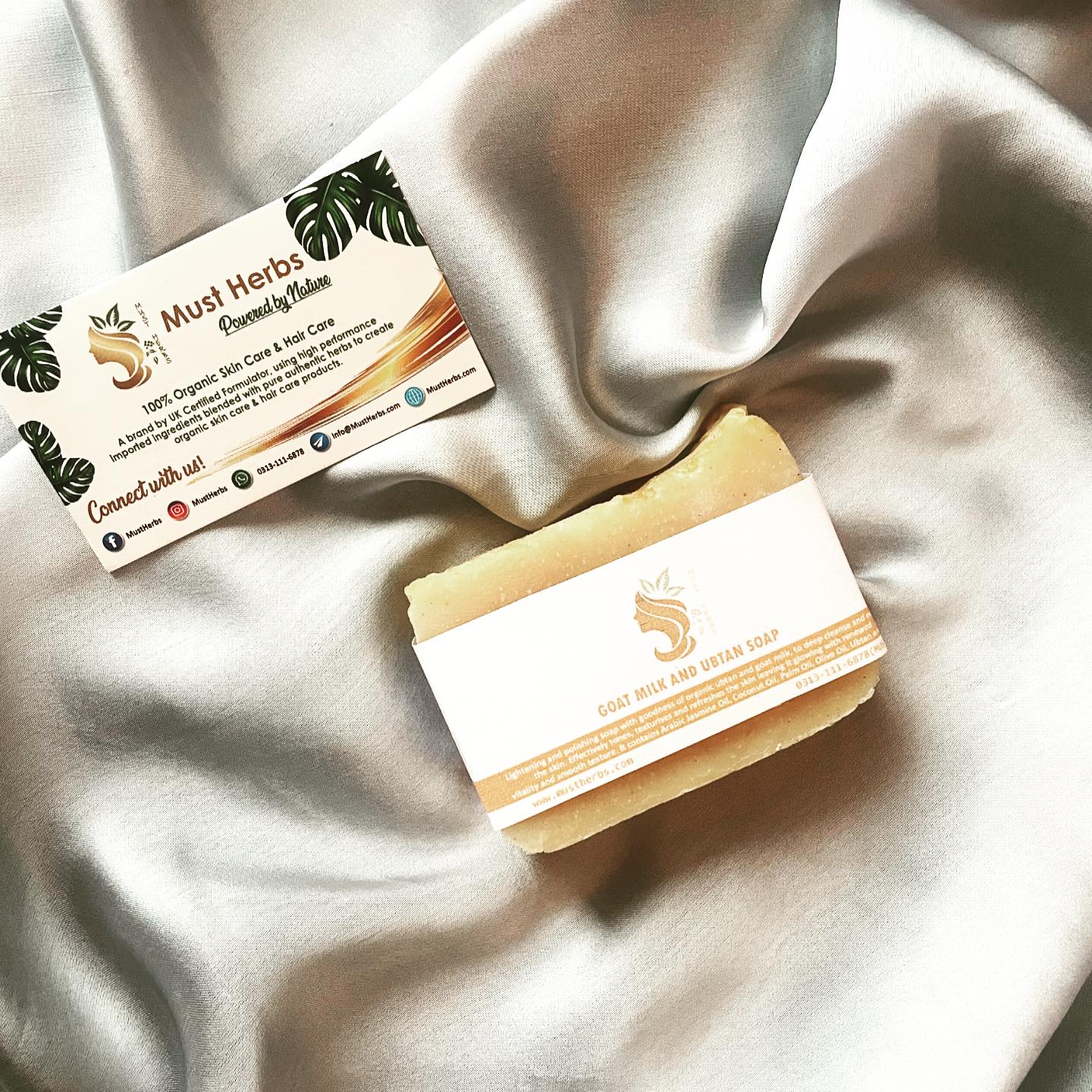 GOAT MILK UBTAN SOAP by MustHerbs