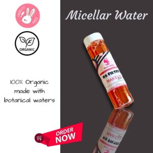 NO FILTERS - 100% Organic Micellar Water Makeup Remover MustHerbs
