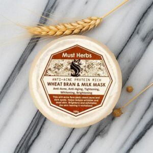 Wheat Bran & Milk Mask Anti Acne Mask Mustherbs.com Must herbs