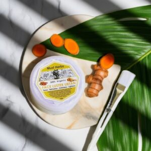 face luster ubtan face pack mustherbs